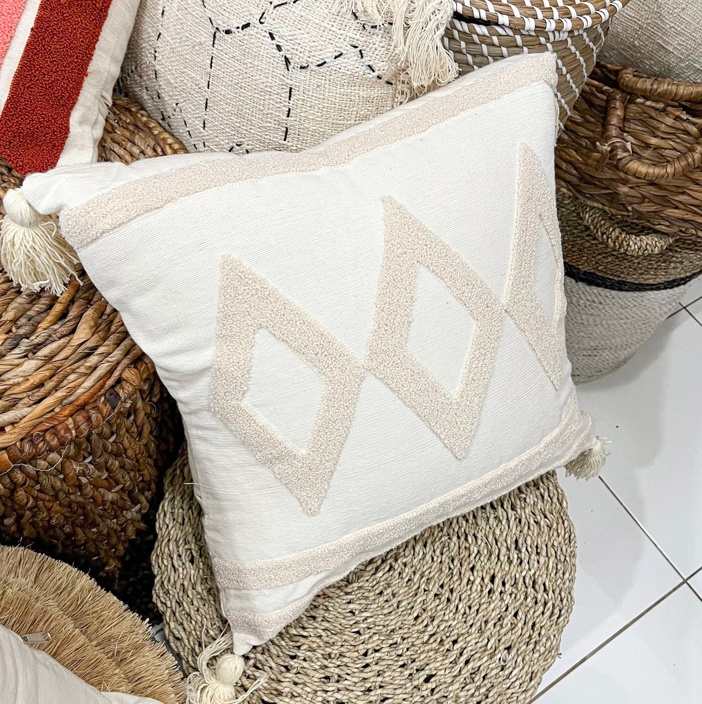 Set 4pcs Cushion cover 45x45cm pillow cover sofa pillow case Model 6