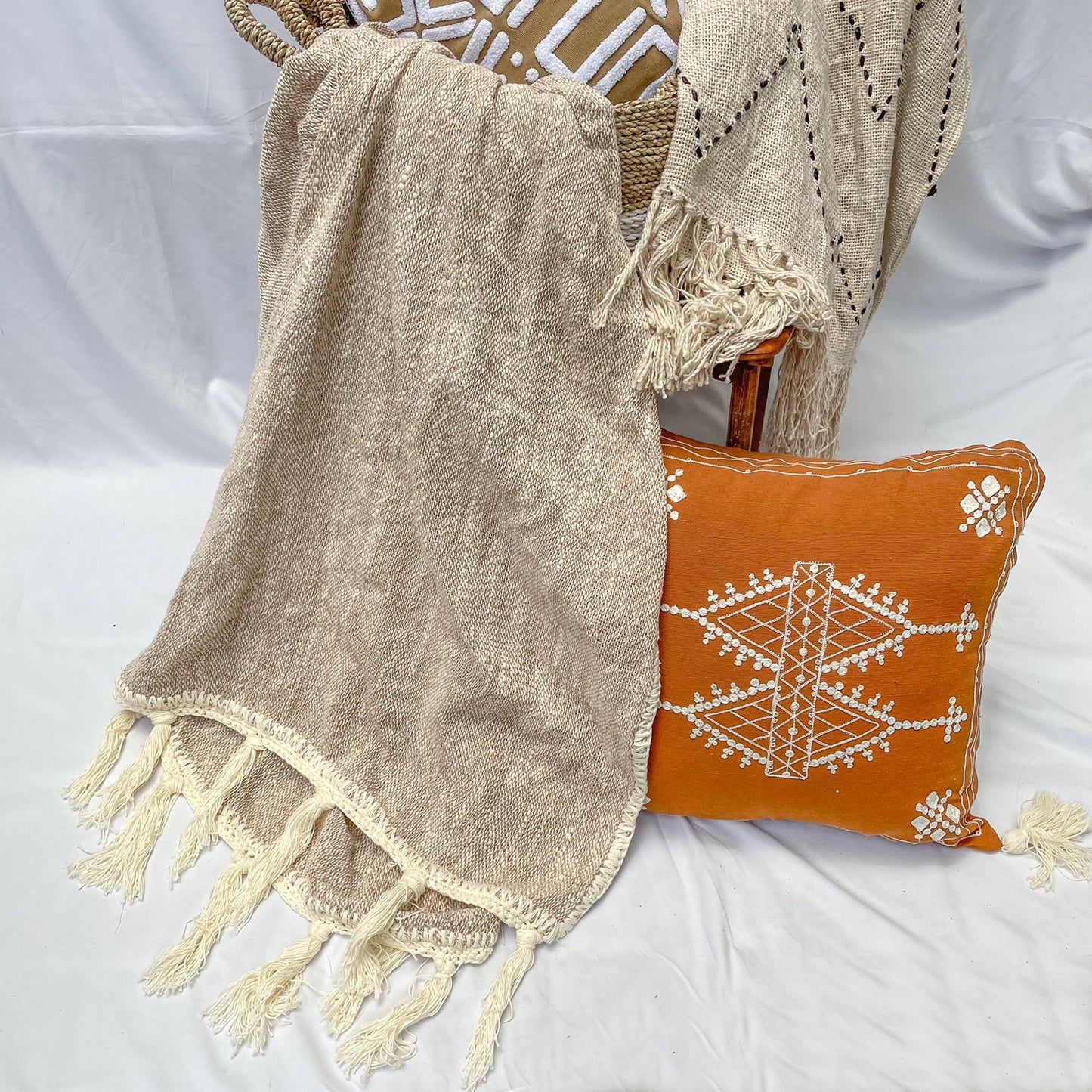 Interior Blanket sofa blanket cotton 140x200cm (Model 10)
