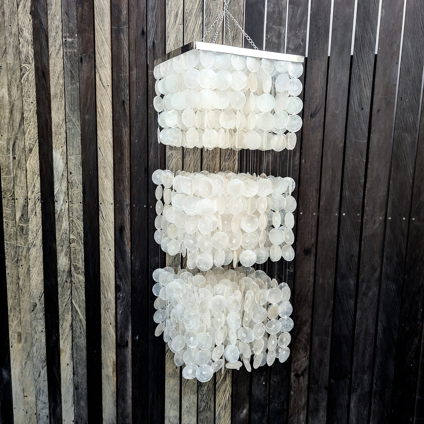 Shell lampshade 40x100, sea shells lampshade, pendant shell lampshade, shell chandelier, pendant shell chandelier, pendant shell lamp