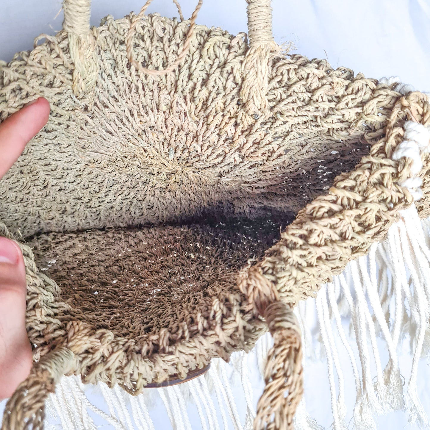 Summer bag woven bags beach bali bag hand basker wicker bag purse case handbag pouch satchel sac agel seagrass macrame