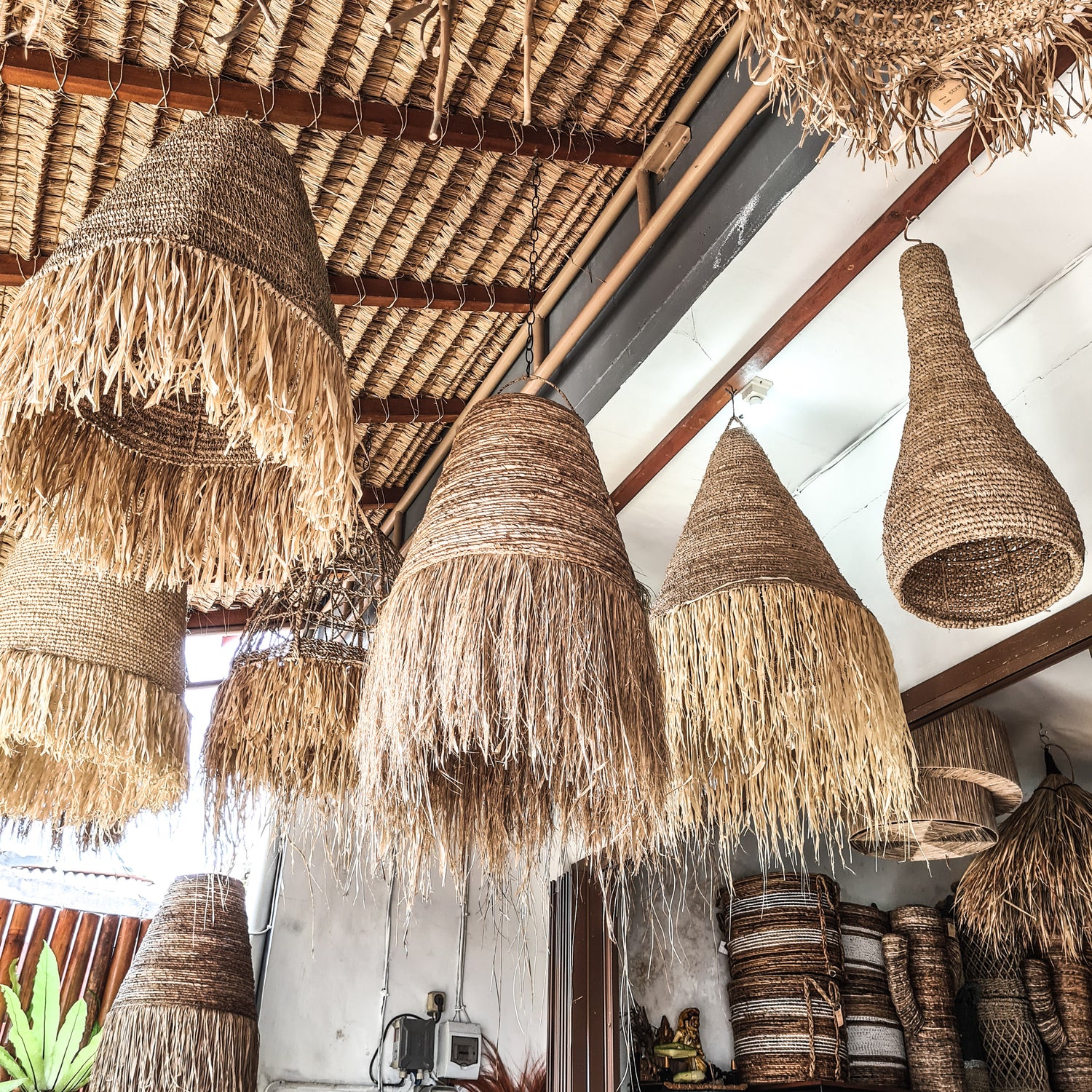 Lamp shades (Wicker)