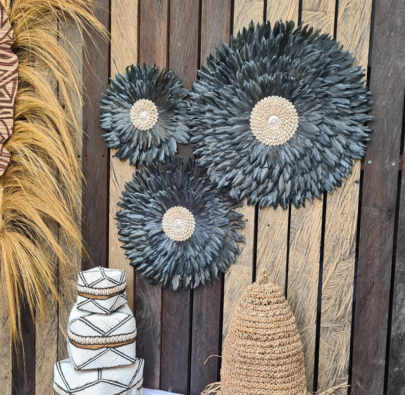 Set 3pcs Wall decor home decor wall plates wall hanging bedroom decor (50, 40, 30cm) Model 29