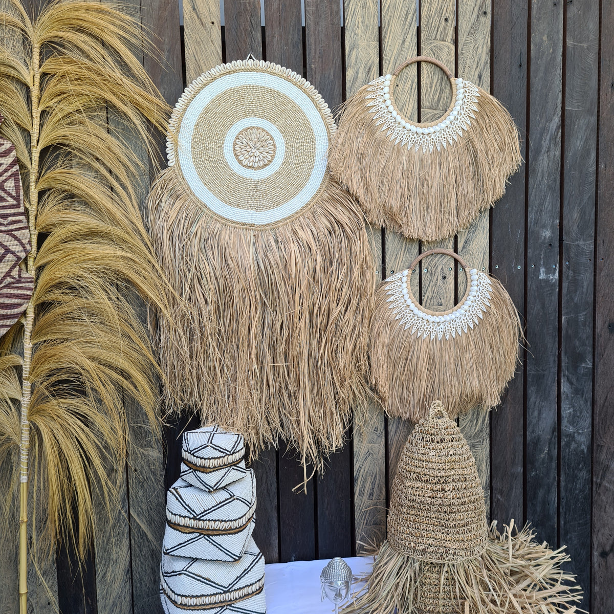 Wall decor Grass + Leaves (WHOLESALE)
