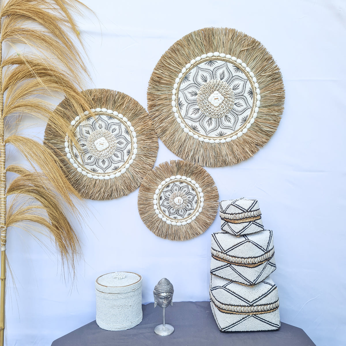 Wall decor Grass + Leaves (WHOLESALE)