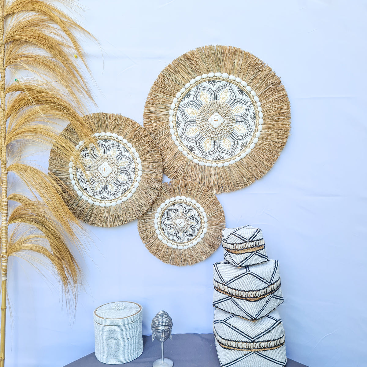 Wall decor Grass + Leaves (WHOLESALE)