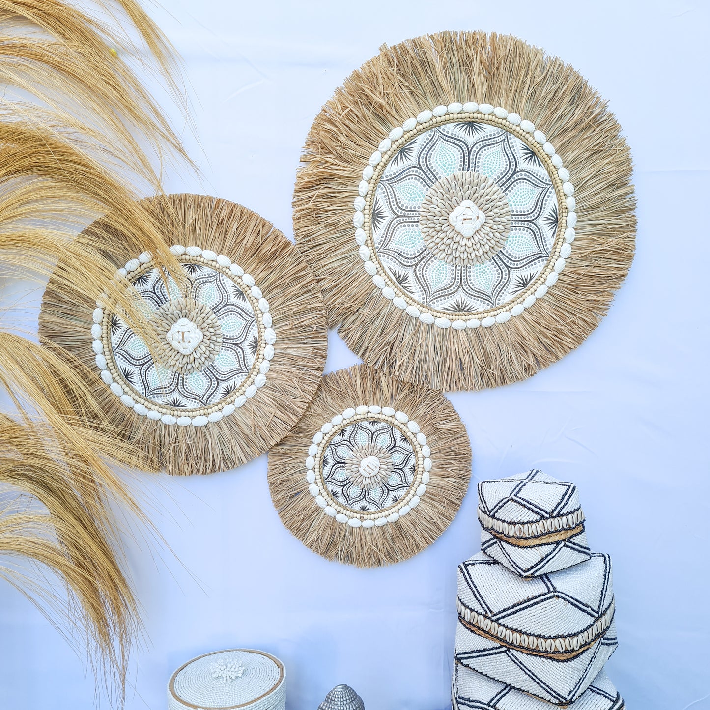Wall decor Grass + Leaves (WHOLESALE)
