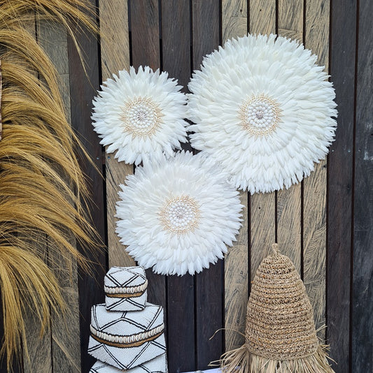 Set 3pcs Wall decor home decor wall plates wall hanging bedroom decor (50, 40, 30cm) Model 34