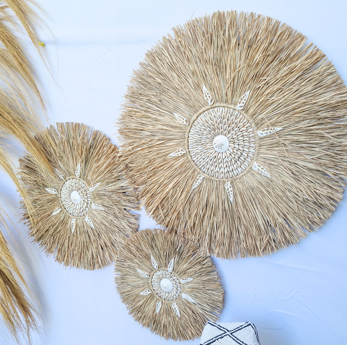 Set 3pcs Wall decor home decor wall plates wall hanging bedroom decor (50, 40, 30cm) Model 42