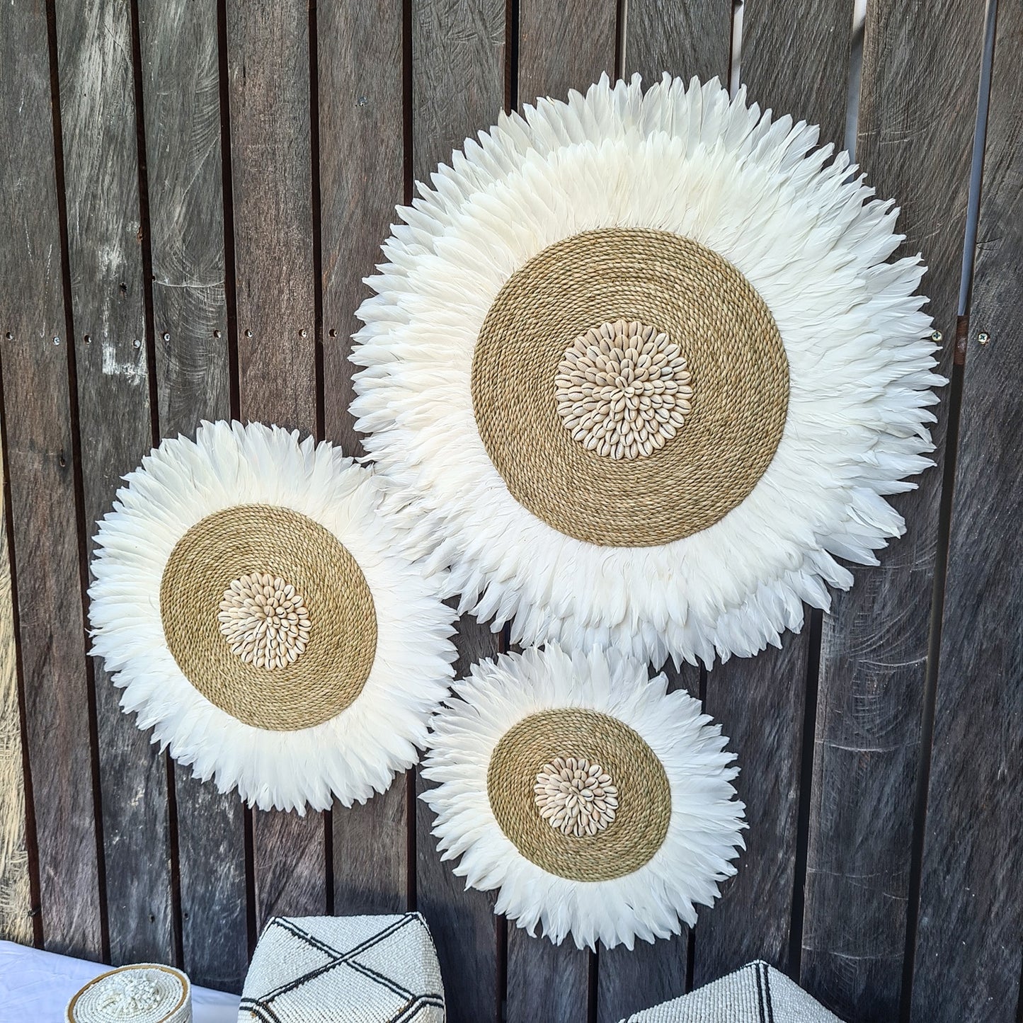 Set 3pcs Wall decor home decor wall plates wall hanging bedroom decor (50, 40, 30cm) Model 39
