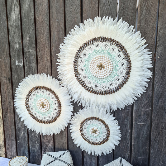 Set 3pcs Wall decor home decor wall plates wall hanging bedroom decor (50, 40, 30cm) Model 41