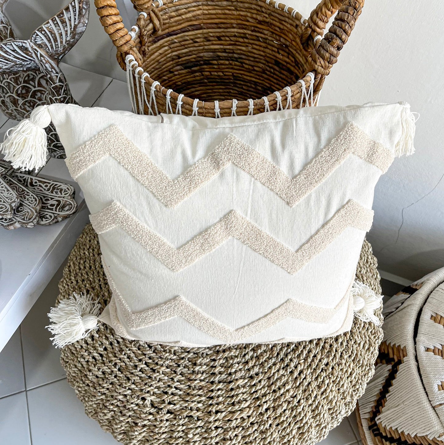 Set 4pcs Cushion cover 45x45cm pillow cover sofa pillow case Model 2