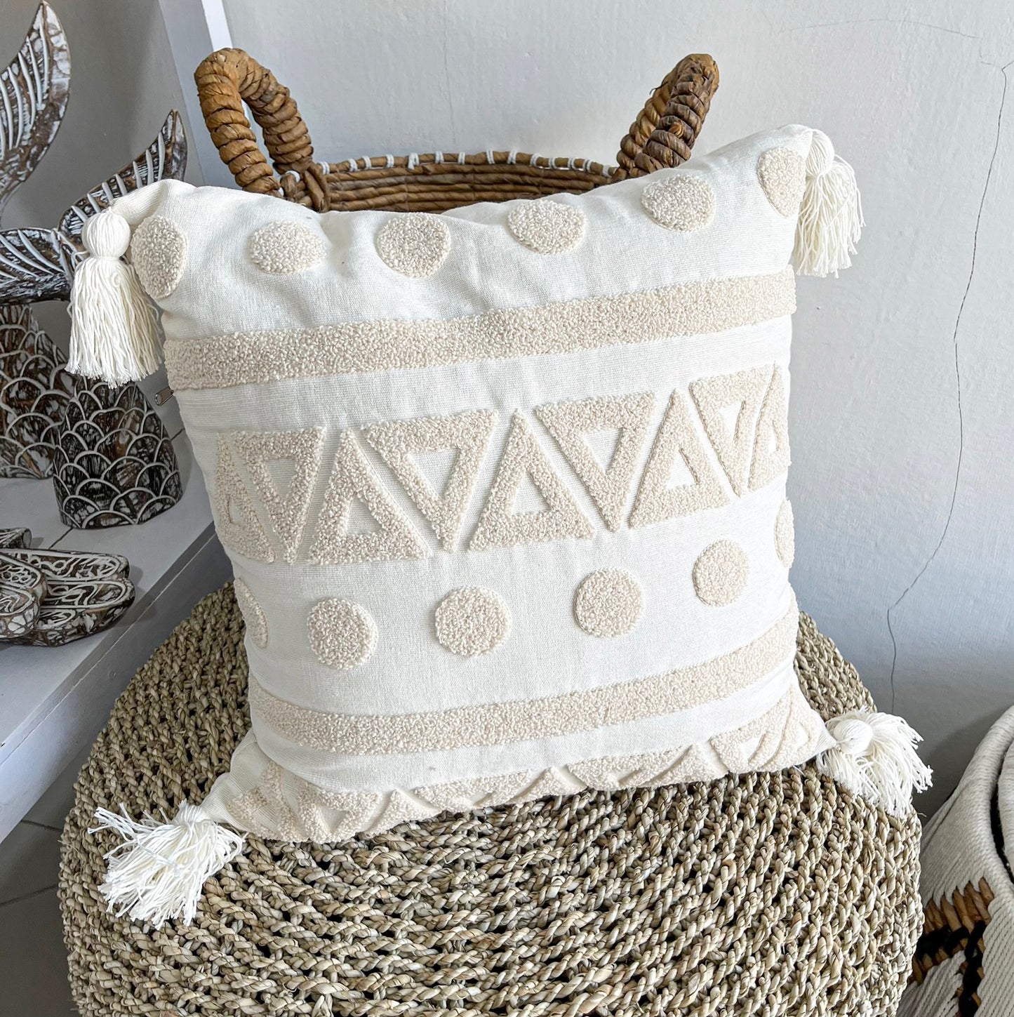 Set 4pcs Cushion cover 45x45cm pillow cover sofa pillow case Model 3