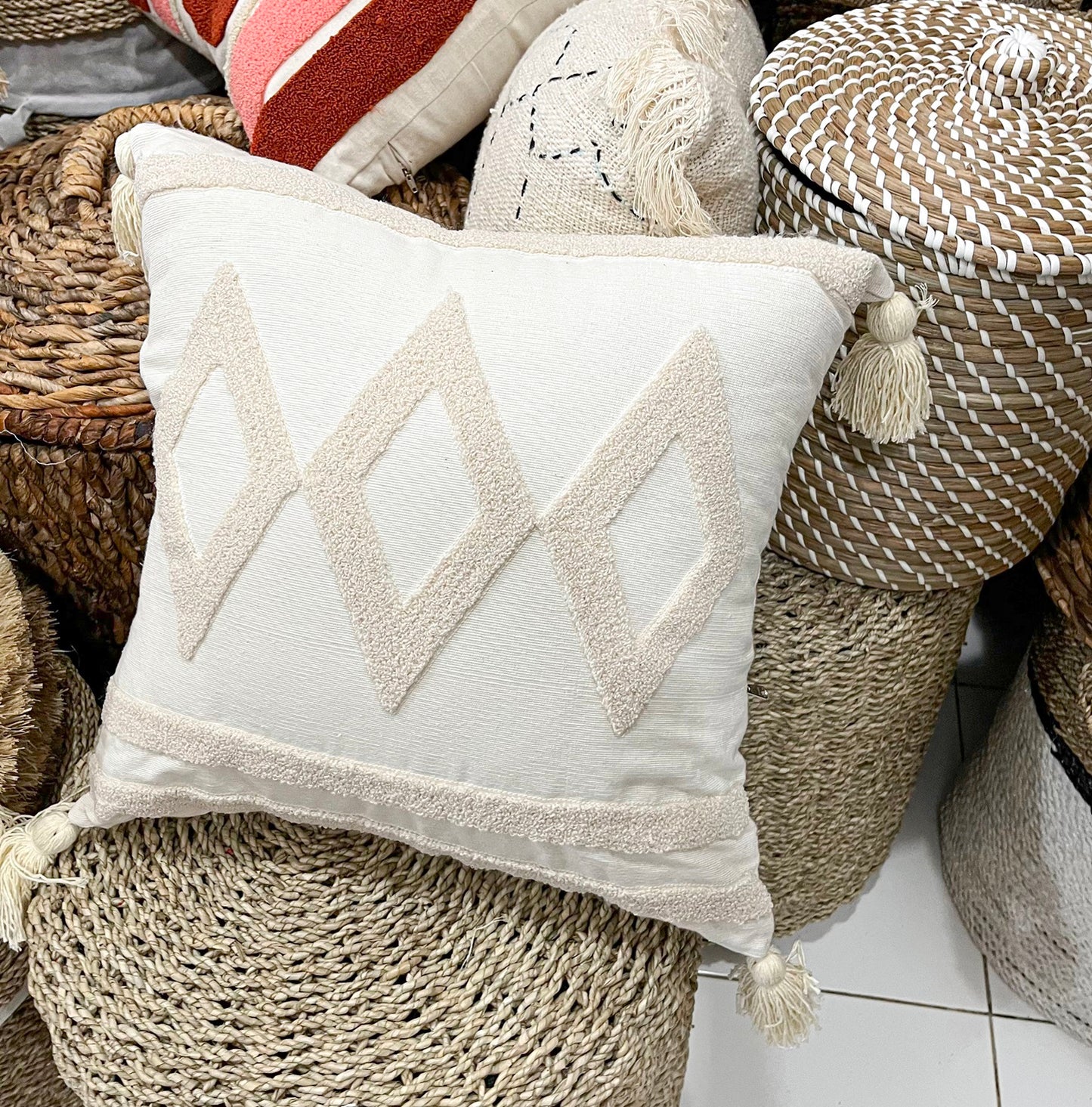 Set 4pcs Cushion cover 45x45cm pillow cover sofa pillow case Model 6