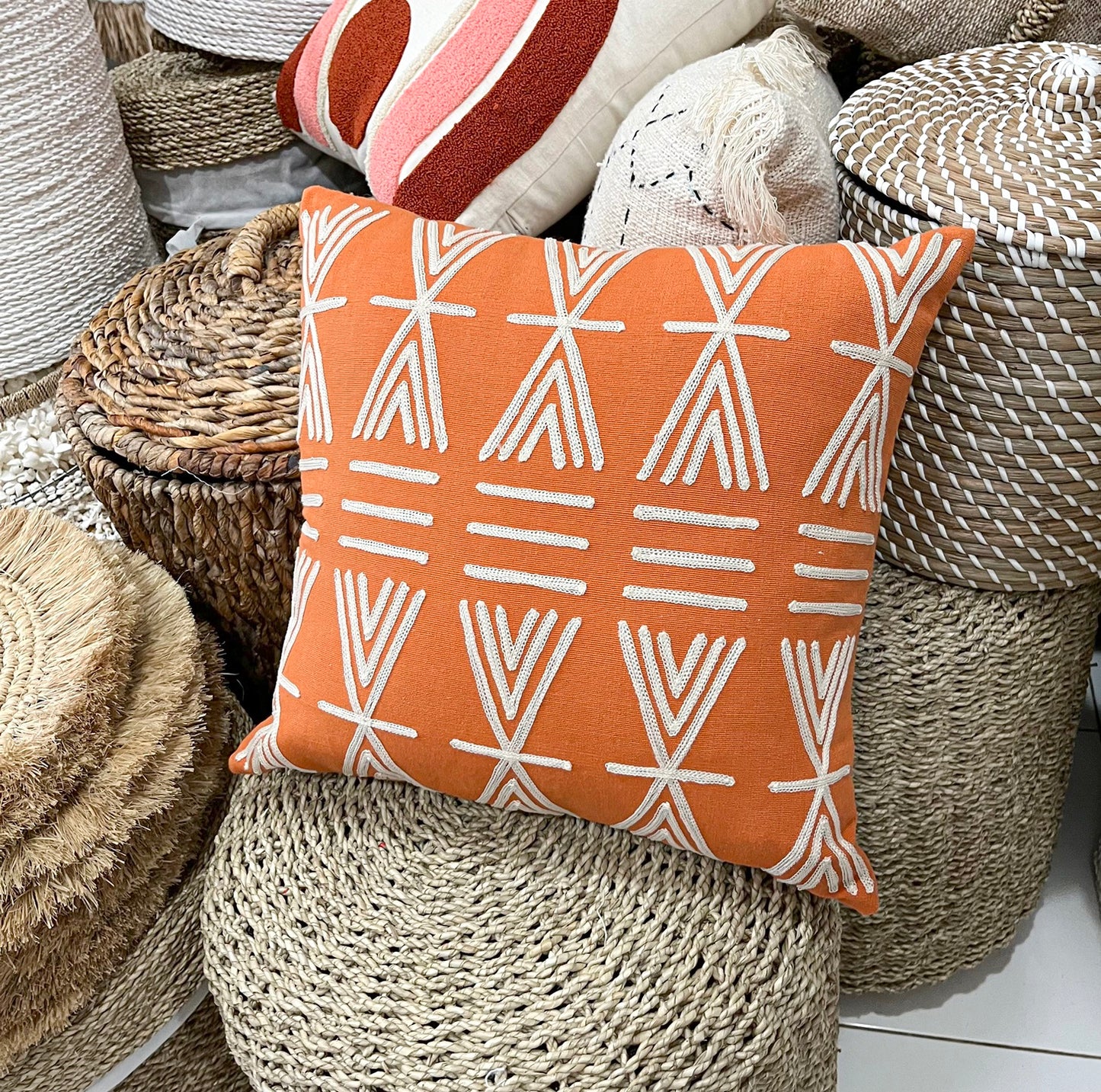 Set 4pcs Cushion cover 45x45cm pillow cover sofa pillow case Model 9