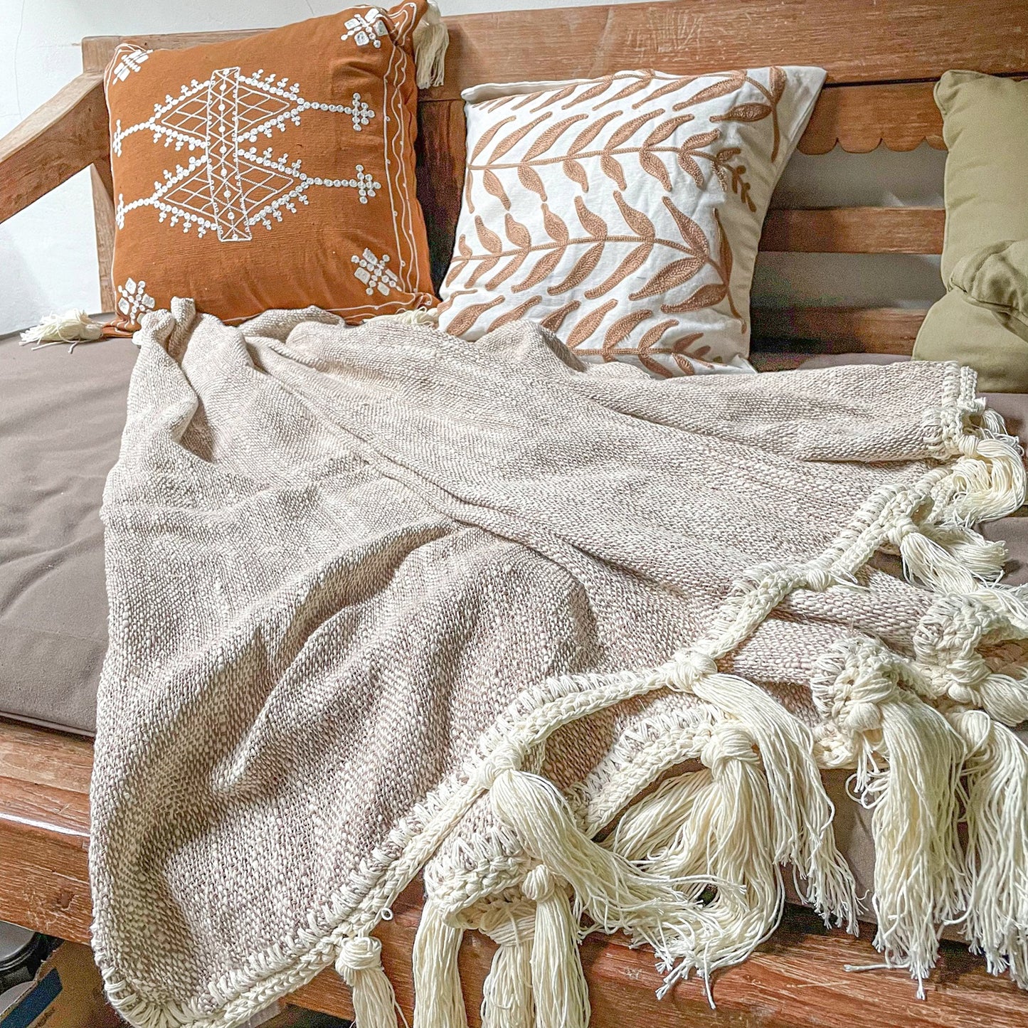 Interior Blanket sofa blanket cotton 140x200cm (Model 11)