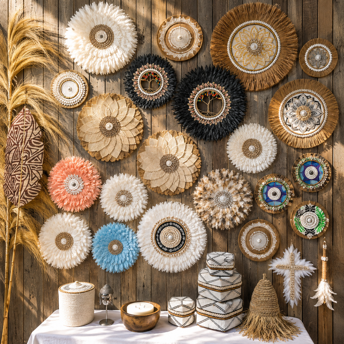 Wall decor feathers (WHOLESALE)