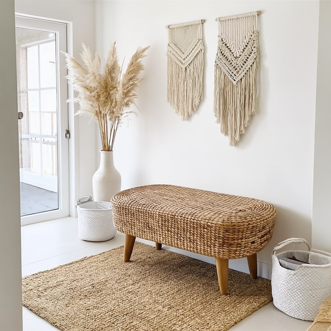 Wicker banch (WHOLESALE)