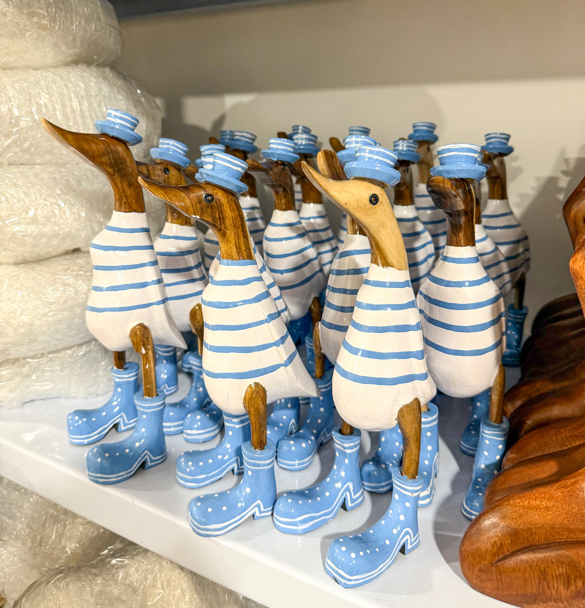 Wooden duck