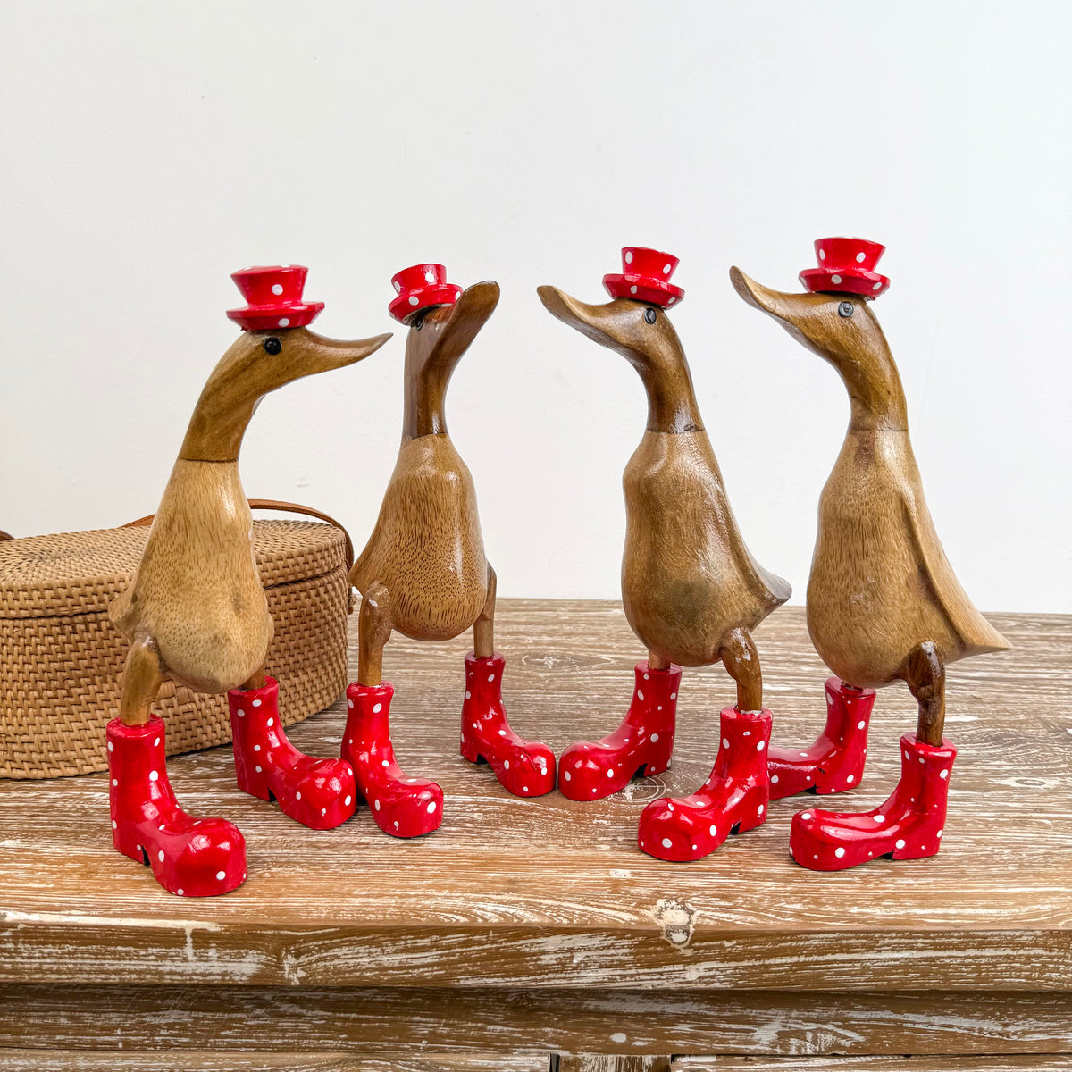 Wooden duck