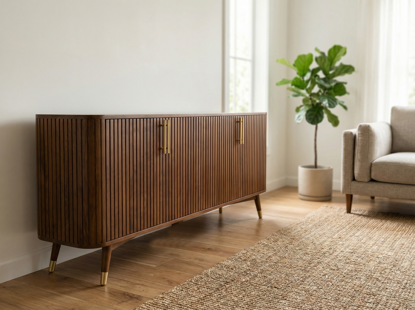 Dresser cabinet teak wood
