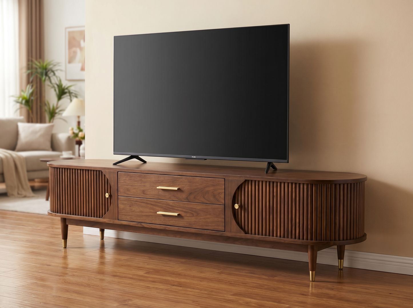 TV Stand (Color: classic wood)