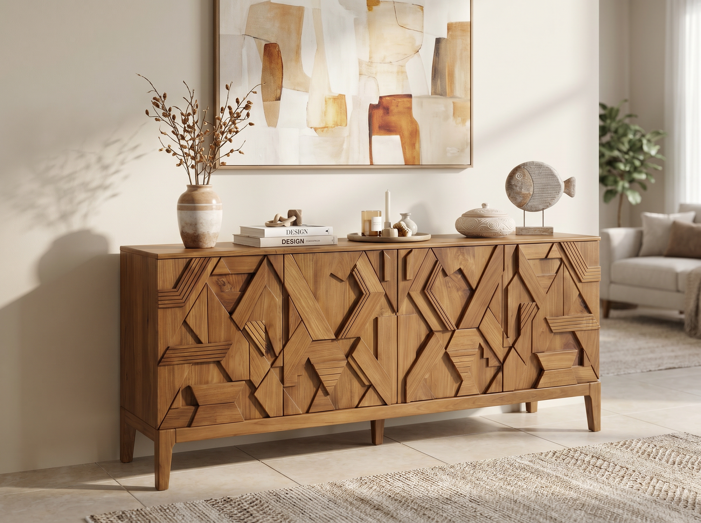 Dresser mosaic (walnut)
