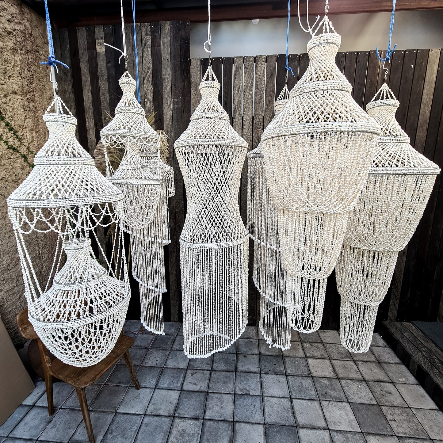 Shell chandelier white lampshade shell lamp shade pendant lampshade pendant lamp home lamp restaurant chandelier cafe lampshade