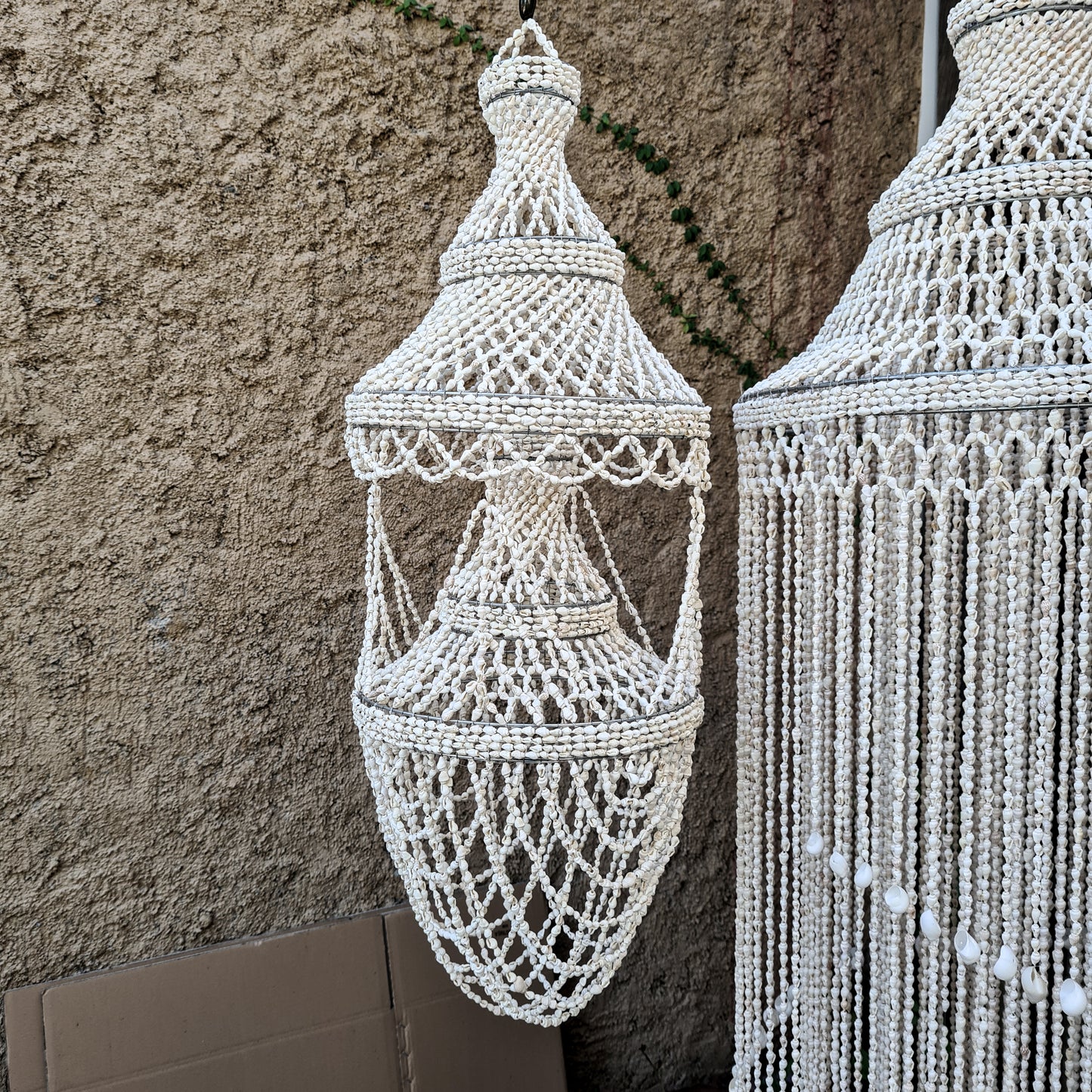Shell chandelier white lampshade shell lamp shade pendant lampshade pendant lamp home lamp restaurant chandelier cafe lampshade