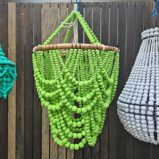 Wooden beaded lamp shade, pendant lampshade wood, lampshade beads, beads lamp shade, beads chandelier, wooden chandelier, chandelier wood