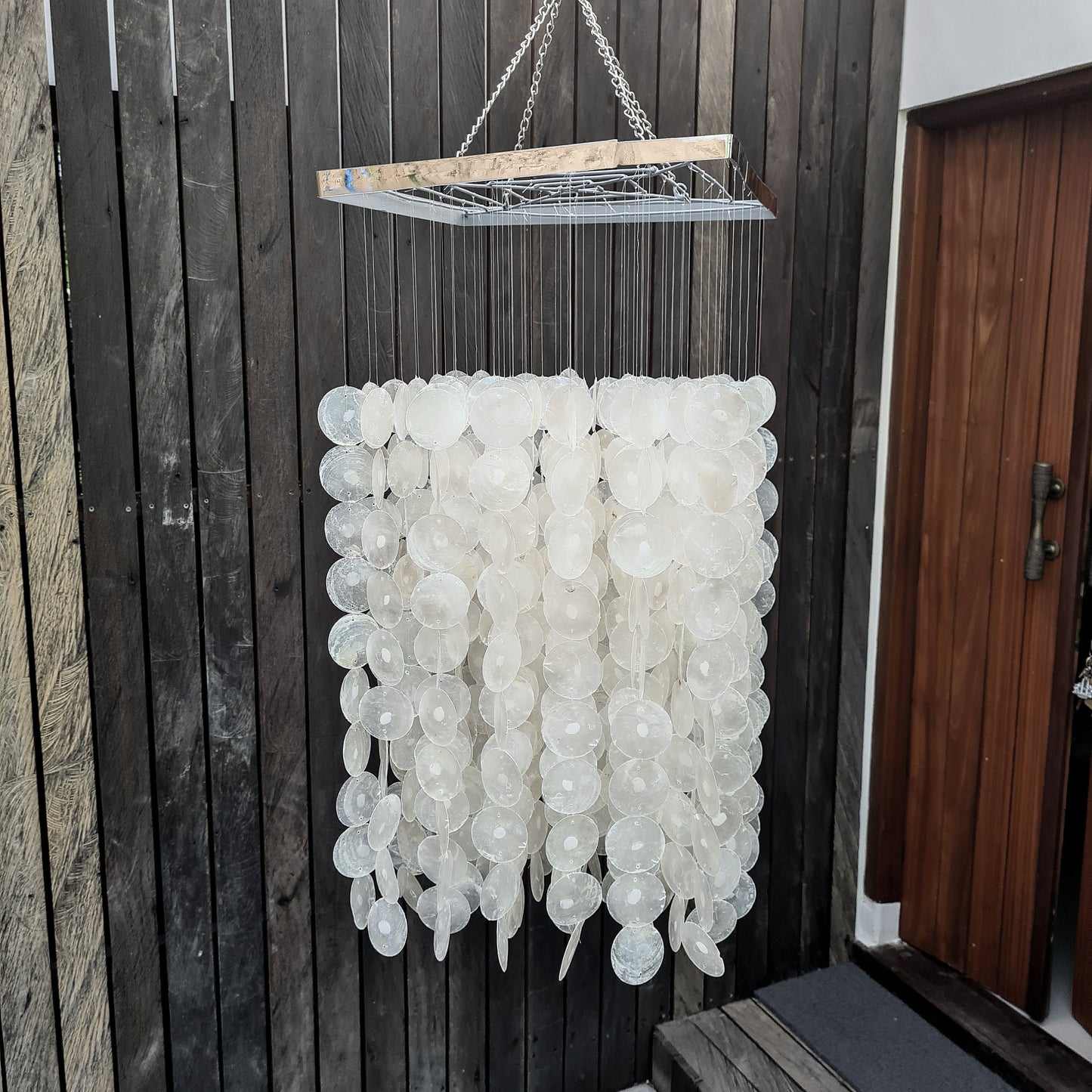 Sea shells lampshade 40x80, shell lampshade, shell chandelier, pendant lampshade, pendant chandelier, pendant lamp, singing chandelier