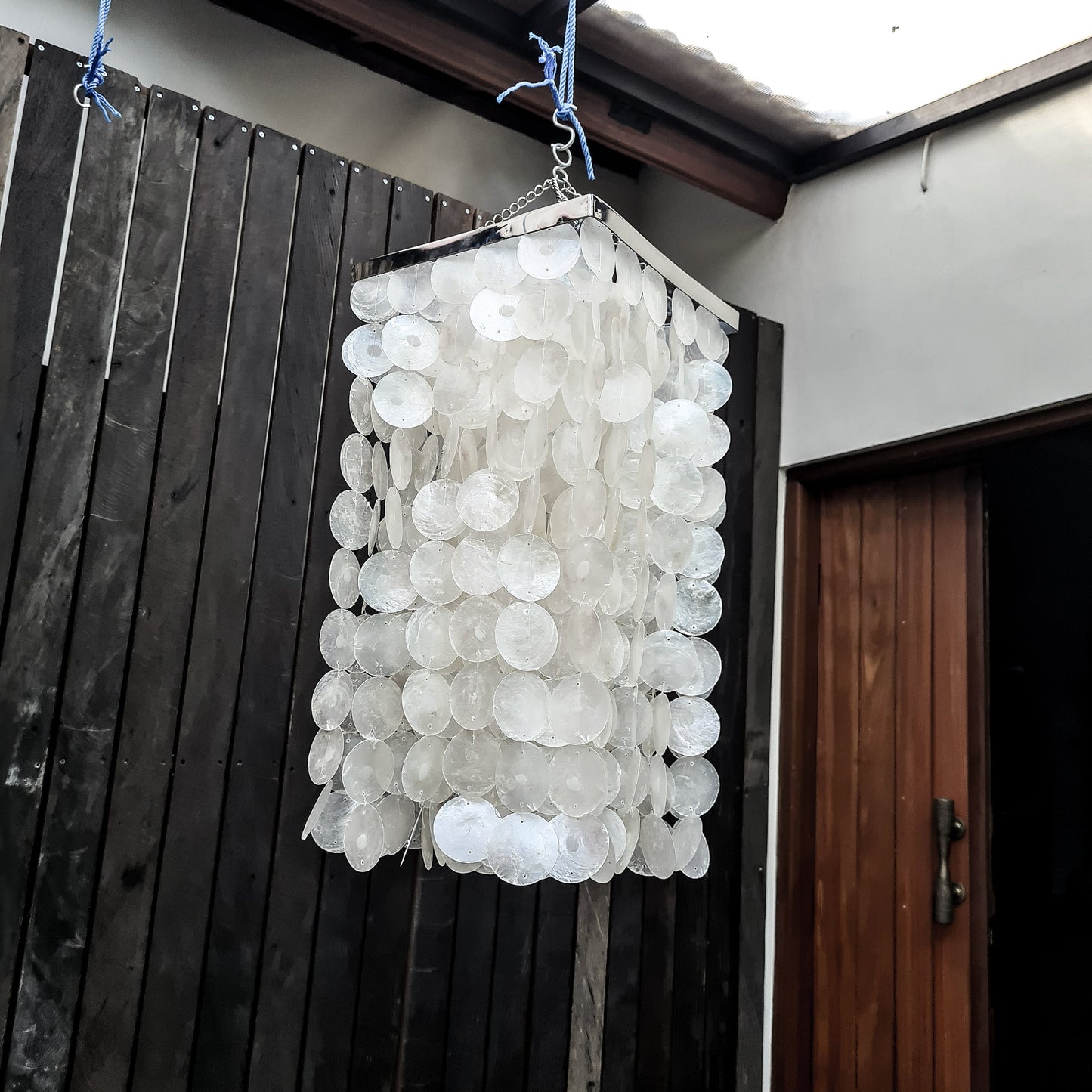 Sea shells lampshade 30x60cm, shell lamp shade, shell chandelier, pendant lampshade, pendant chandelier, pendant lamp, singing shells