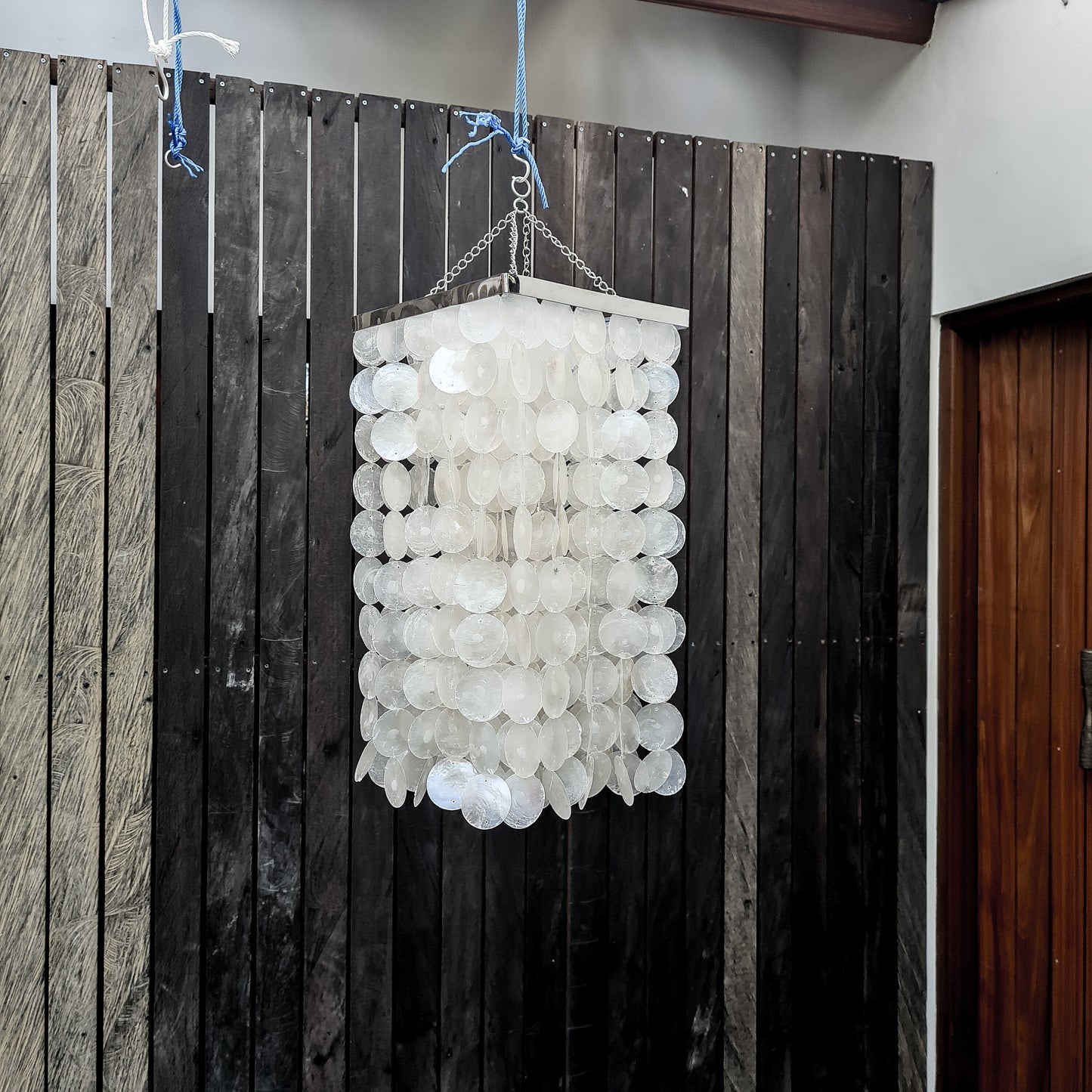 Sea shells lampshade 30x60cm, shell lamp shade, shell chandelier, pendant lampshade, pendant chandelier, pendant lamp, singing shells