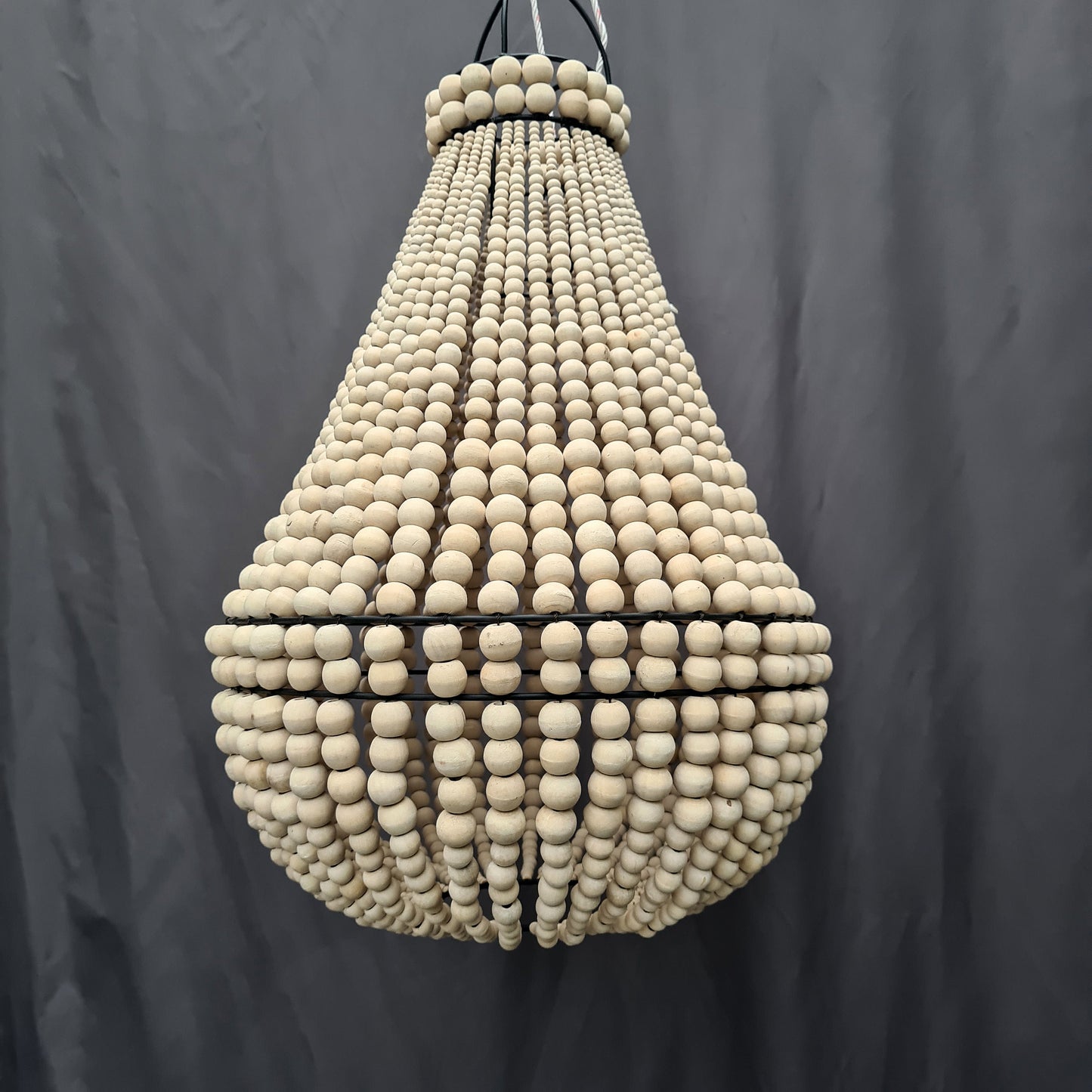 Beaded lampshade, wooden lampshade, pendant lampshade, beads lampshade, beaded chandelier, wooden chandelier, wooden lamp, pendant lamp