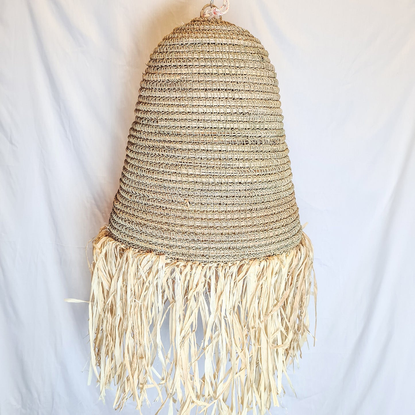 Set of 3 lampshade 30cm 40cm 50cm pendant bohemian lamp shade boho chandelier wicker decoration lighting tropical interior lamp seagrass