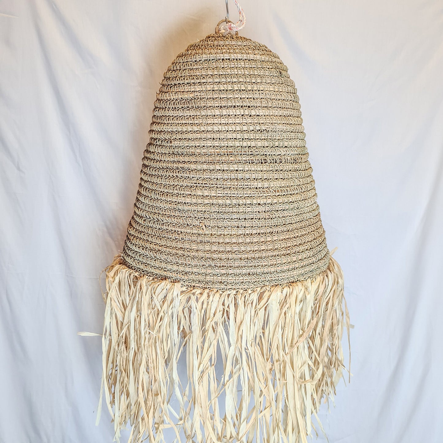 Set of 3 lampshades 30cm 40cm 50cm pendant lamp shade wicker chandelier lighting bohemian lamp boho lamp
