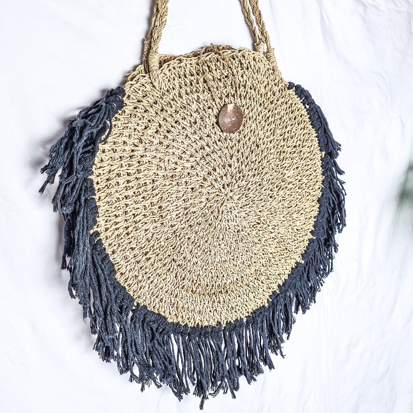 Summer bag wicker bags beach bali bag hand basker woven bag purse case handbag pouch satchel sac agel seagrass macrame