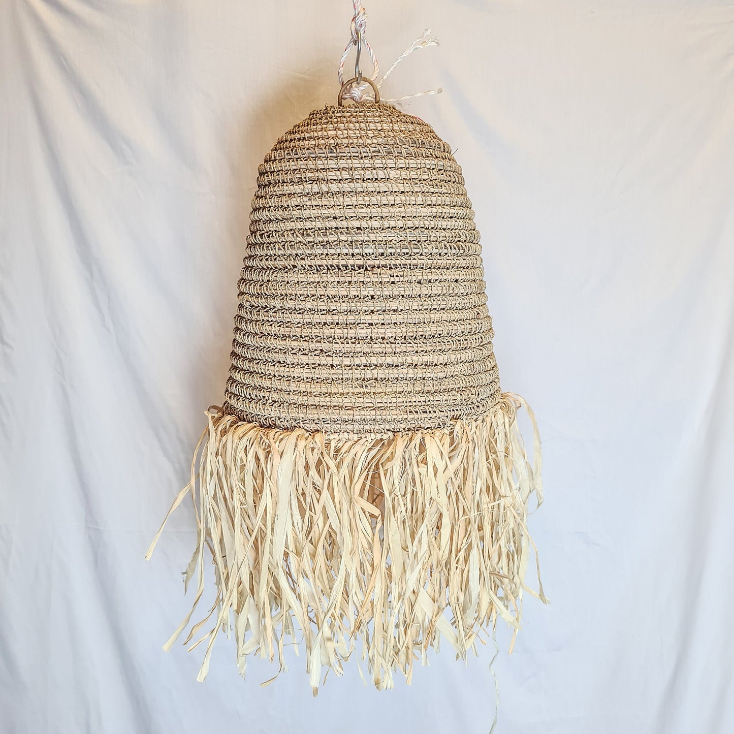 Set of 3 lampshades 30cm 40cm 50cm pendant lamp shade wicker chandelier lighting bohemian lamp boho lamp