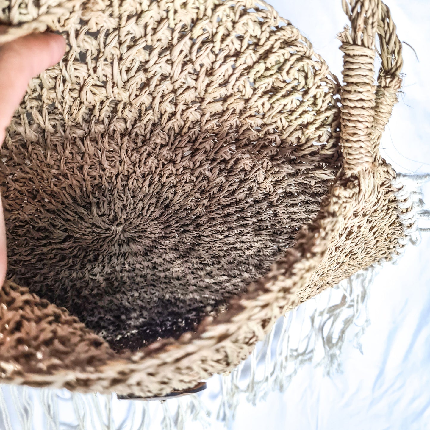 Summer bags wicker bag beach bali bag hand basket woven bag purse case handbag pouch satchel sac agel seagrass