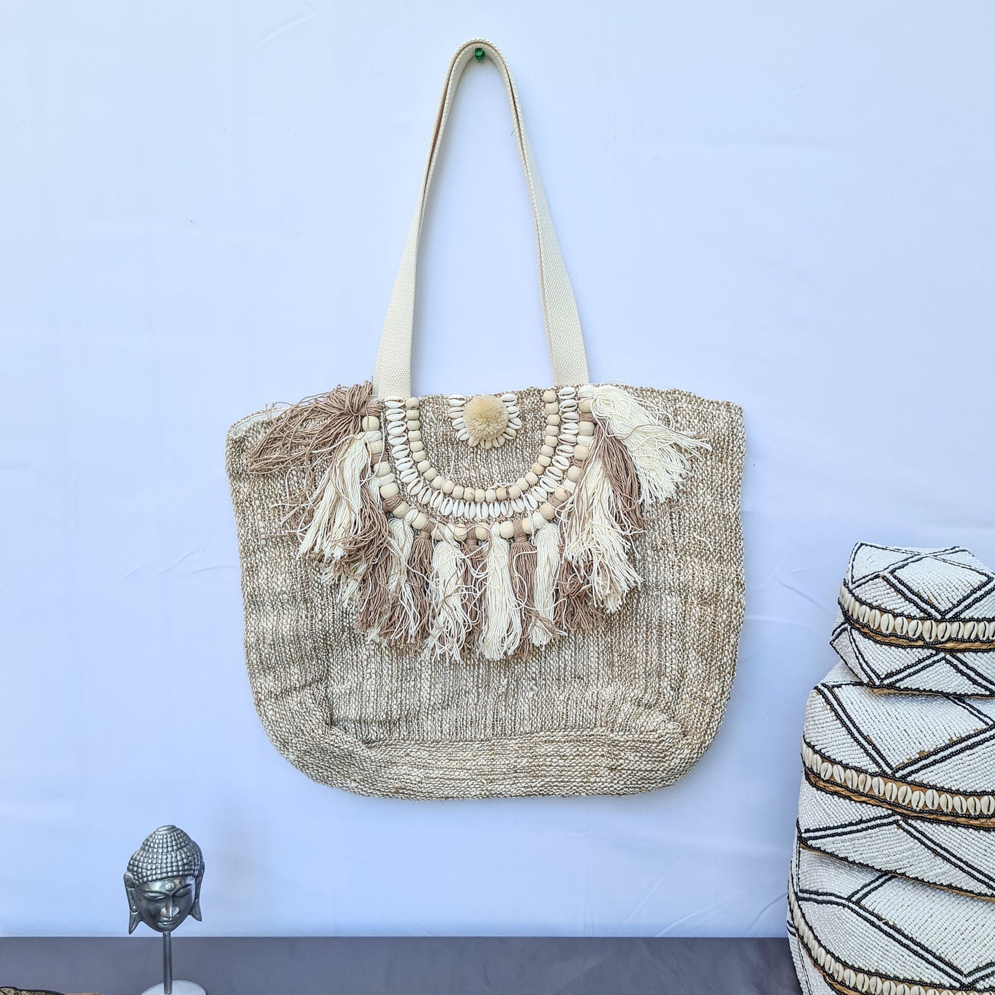 Summer linen beach bag wicker bali bag handbag shoulder bag hand basket woven bag purse case pouch satchel sac agel seagrass macrame